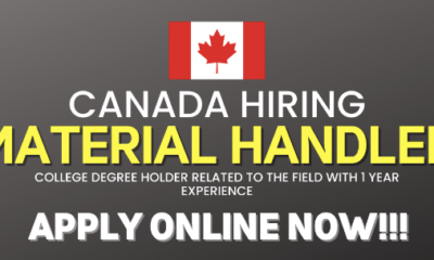 Material Handler Needed In Supreme Office Supplies Canada