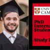 International Scholarship For PhD Students 2024 University of Cambridge